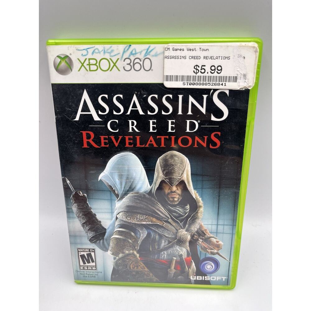 Assassin's Creed: Revelations (Microsoft Xbox 360, 2011) CIB Complete